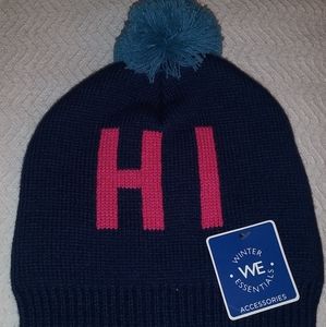 "Hi & Bye" Knitted Beanie